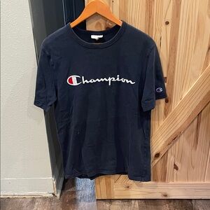 Champion Navy Blue Short Sleeve Tee